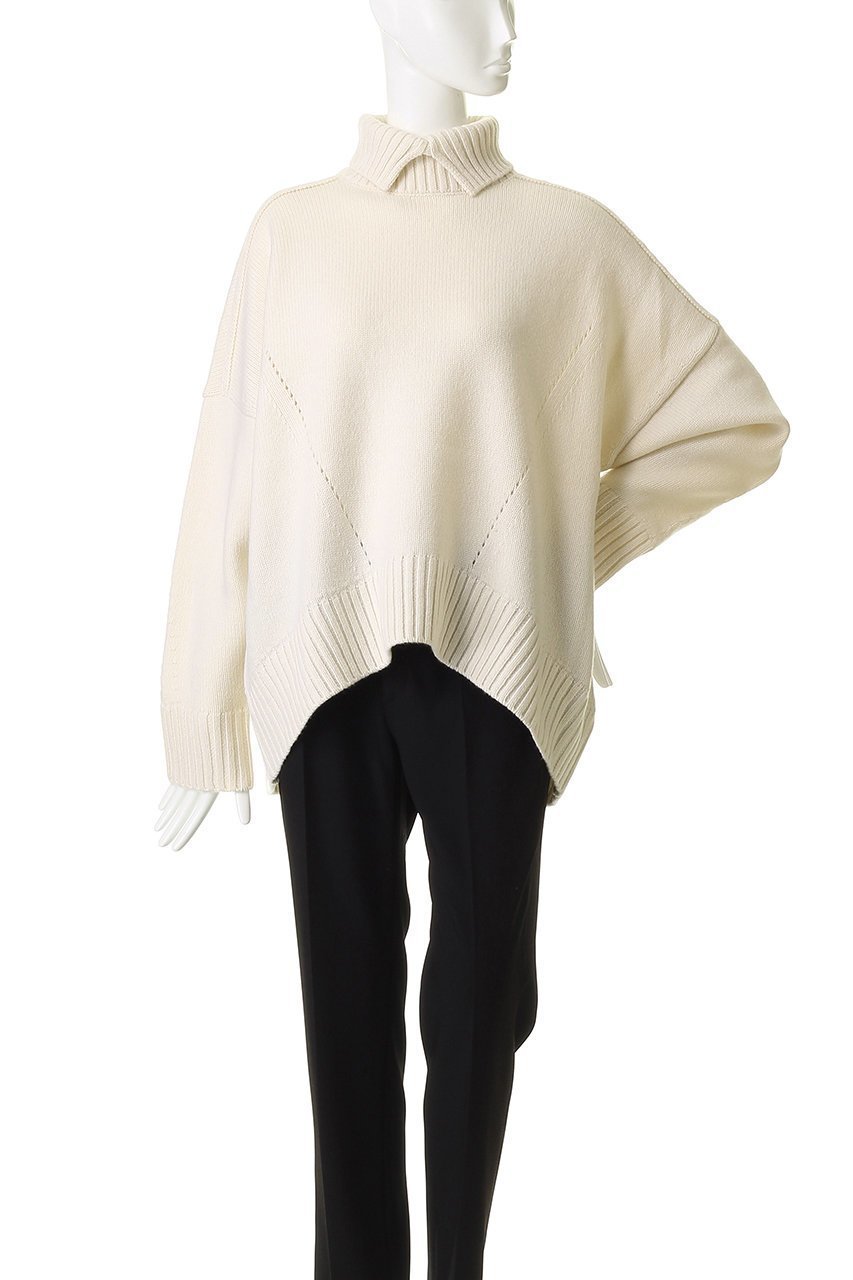 【チノ/CINOH】のオーバーサイズ ハイネック ニット 人気、トレンドファッション・服の通販 founy(ファニー) 　ファッション　Fashion　レディースファッション　Fashion for Women　トップス・カットソー　Cut & Sew Tops　ニット　Knit Tops & Sweaters　カジュアルプルオーバー・ニットトップス　Pullovers & Knit Tops / Casual Pullovers　イタリア　Italy　ウォーム　Warm Fabric　ハイネック　High Neck, Mock Neck　冬　Winter / This Winter　other-2|ID: prp329100004738873 ipo3291000000036885646