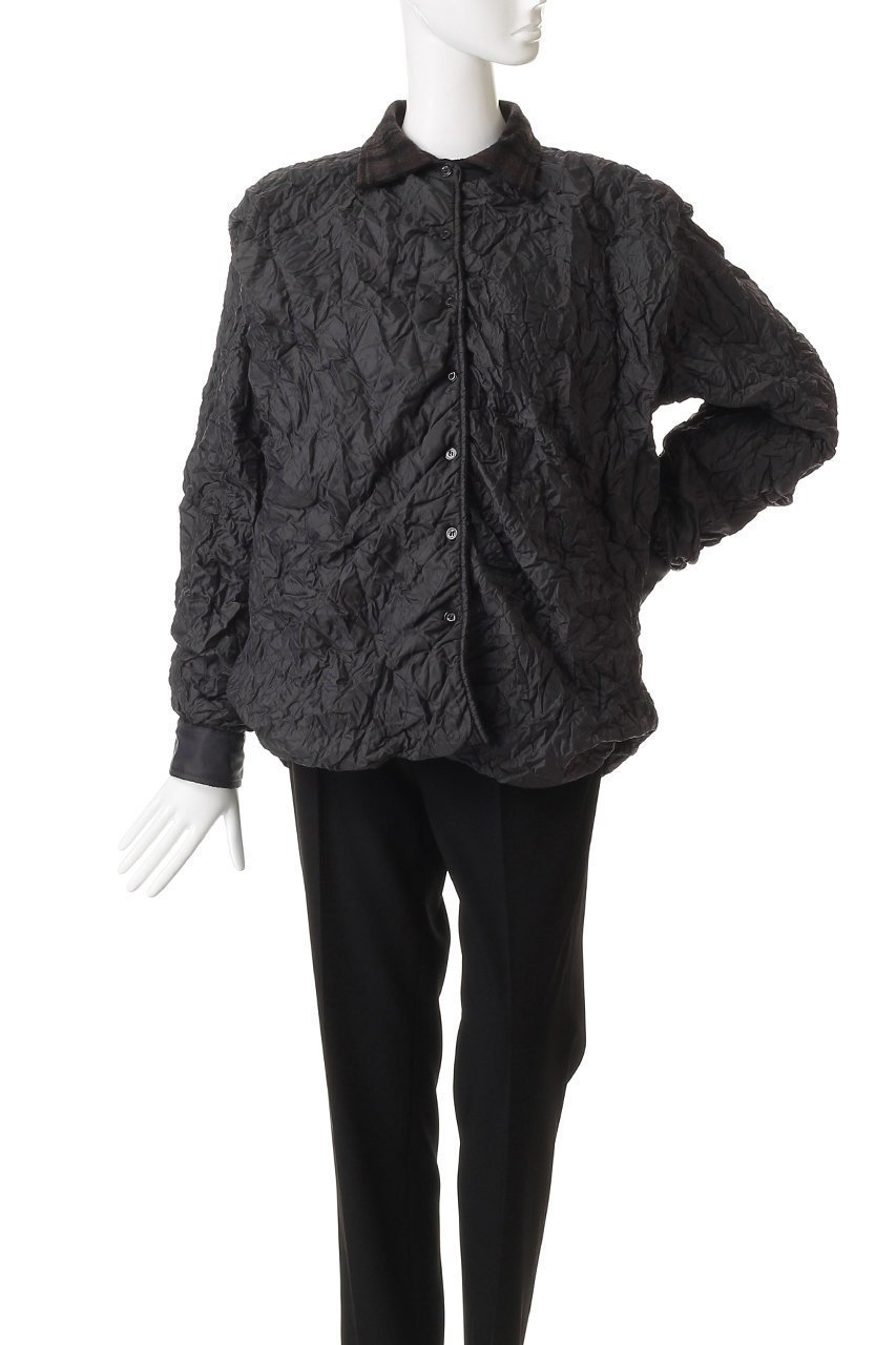 【メゾン マルジェラ/MAISON MARGIELA】のロングスリーブチェックコート 人気、トレンドファッション・服の通販 founy(ファニー) 　ファッション　Fashion　レディースファッション　Fashion for Women　アウター　Coat / Outerwear Collection　コート・ロングコート・ピーコート　Long Coats, Peacoats & More　クラシック　Classic, Timeless Style　ショート　Short, Short Length　チェック　Check, Plaid, Tartan　パターン　Pattern, Design Print　新作・新入荷　New Arrivals / New In　other-2|ID: prp329100004738882 ipo3291000000034229065