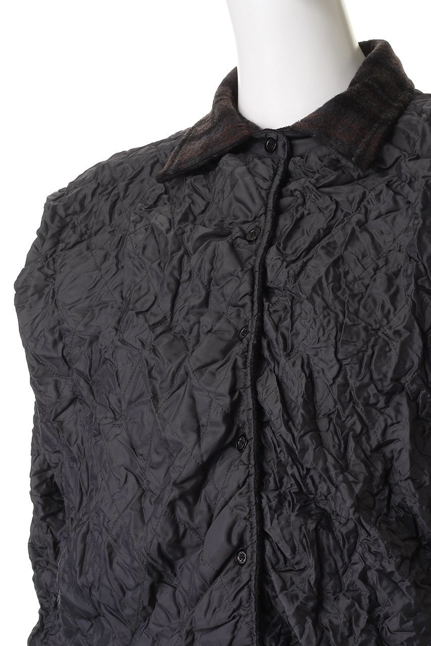 【メゾン マルジェラ/MAISON MARGIELA】のロングスリーブチェックコート 人気、トレンドファッション・服の通販 founy(ファニー) 　ファッション　Fashion　レディースファッション　Fashion for Women　アウター　Coat / Outerwear Collection　コート・ロングコート・ピーコート　Long Coats, Peacoats & More　クラシック　Classic, Timeless Style　ショート　Short, Short Length　チェック　Check, Plaid, Tartan　パターン　Pattern, Design Print　新作・新入荷　New Arrivals / New In　other-5|ID: prp329100004738882 ipo3291000000034229068