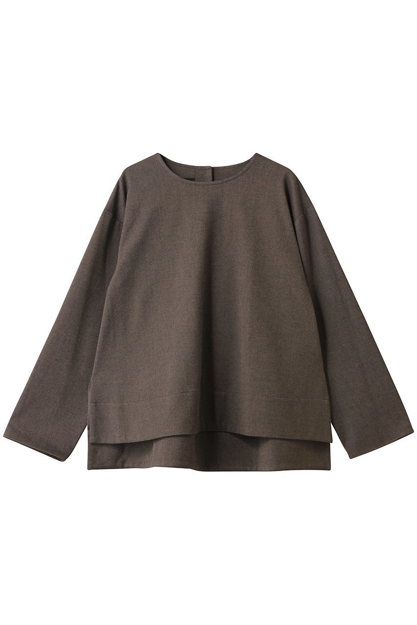 【フローレント/FLORENT】の2WAYストレッチ ソフトフランネル プルオーバー インテリア・キッズ・メンズ・レディースファッション・服の通販 founy(ファニー) 　ファッション　Fashion　レディースファッション　Fashion for Women　トップス・カットソー　Cut & Sew Tops　ニット　Knit Tops & Sweaters　カジュアルプルオーバー・ニットトップス　Pullovers & Knit Tops / Casual Pullovers　ストレッチ　Stretch, Stretchy Fabric　新作・新入荷　New Arrivals / New In　ブラウン|ID: prp329100004738884 ipo3291000000034229081