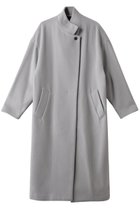 【ミズイロ インド/mizuiro ind】のwool blend stand collar CT コート 人気、トレンドファッション・服の通販 founy(ファニー) ファッション Fashion レディースファッション Fashion for Women アウター Coat / Outerwear Collection コート・ロングコート・ピーコート Long Coats, Peacoats & More スタンド Stand Collar, Upright Stand フロント Front, Front Design ロング Long, Long-Length 人気 Popular, Best Seller 定番 Standard, Basic Item 新作・新入荷 New Arrivals / New In A/W・秋冬 Autumn/Winter thumbnail l.gray|ID: prp329100004738887 ipo3291000000034229108