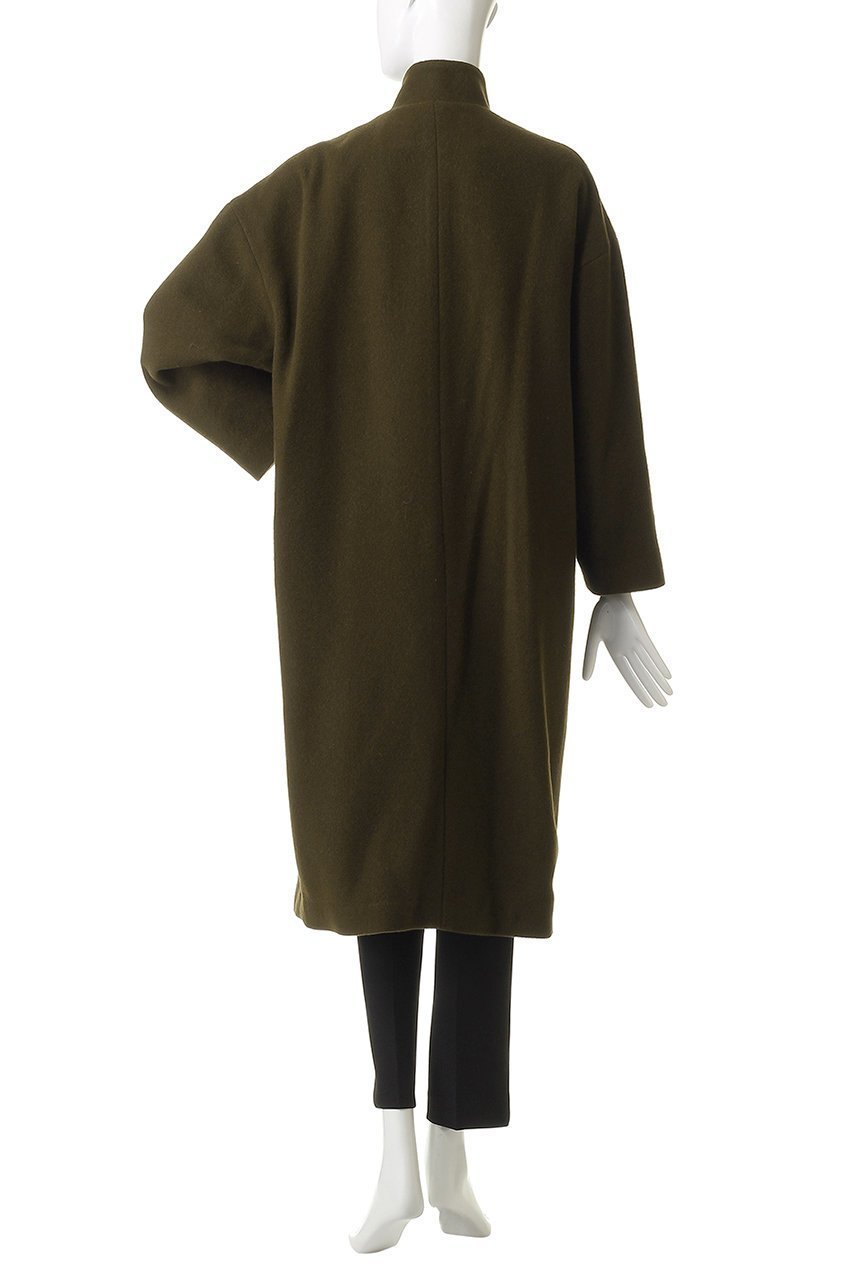 【ミズイロ インド/mizuiro ind】のwool blend stand collar CT コート 人気、トレンドファッション・服の通販 founy(ファニー) 　ファッション　Fashion　レディースファッション　Fashion for Women　アウター　Coat / Outerwear Collection　コート・ロングコート・ピーコート　Long Coats, Peacoats & More　スタンド　Stand Collar, Upright Stand　フロント　Front, Front Design　ロング　Long, Long-Length　人気　Popular, Best Seller　定番　Standard, Basic Item　新作・新入荷　New Arrivals / New In　A/W・秋冬　Autumn/Winter　other-4|ID: prp329100004738887 ipo3291000000034229111