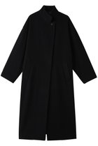 【ミズイロ インド/mizuiro ind】のwool blend stand collar CT コート black|ID:prp329100004738887