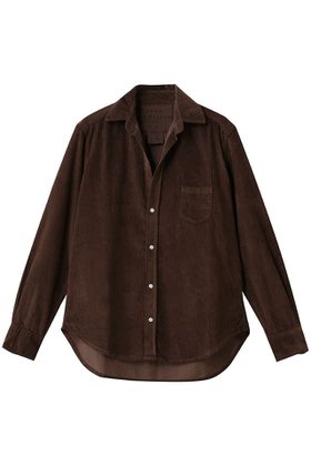 【フランク&アイリーン/Frank&Eileen】のEILEEN イタリアンコーデュロイ シャツ 人気、トレンドファッション・服の通販 founy(ファニー) ファッション Fashion レディースファッション Fashion for Women トップス・カットソー Cut & Sew Tops シャツ・ブラウス・オフィスカジュアル Elegant Blouses & Button-Ups エレガント 上品 Elegant コーデュロイ Corduroy, Cord Fabric スリーブ Sleeve, Long Sleeve / Short Sleeve ポケット Pocket, Pocket Detail ロング Long, Long-Length 新作・新入荷 New Arrivals / New In |ID:prp329100004738891