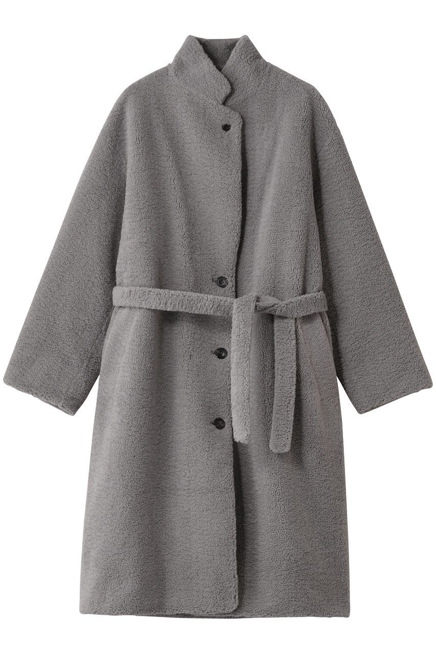 【シシ/sisii】のDUSTER コート フリース インテリア・キッズ・メンズ・レディースファッション・服の通販 founy(ファニー) 　ファッション　Fashion　レディースファッション　Fashion for Women　アウター　Coat / Outerwear Collection　コート・ロングコート・ピーコート　Long Coats, Peacoats & More　シンプル　Simple, Minimal　ロング　Long, Long-Length　グレー|ID: prp329100004738892 ipo3291000000034229155
