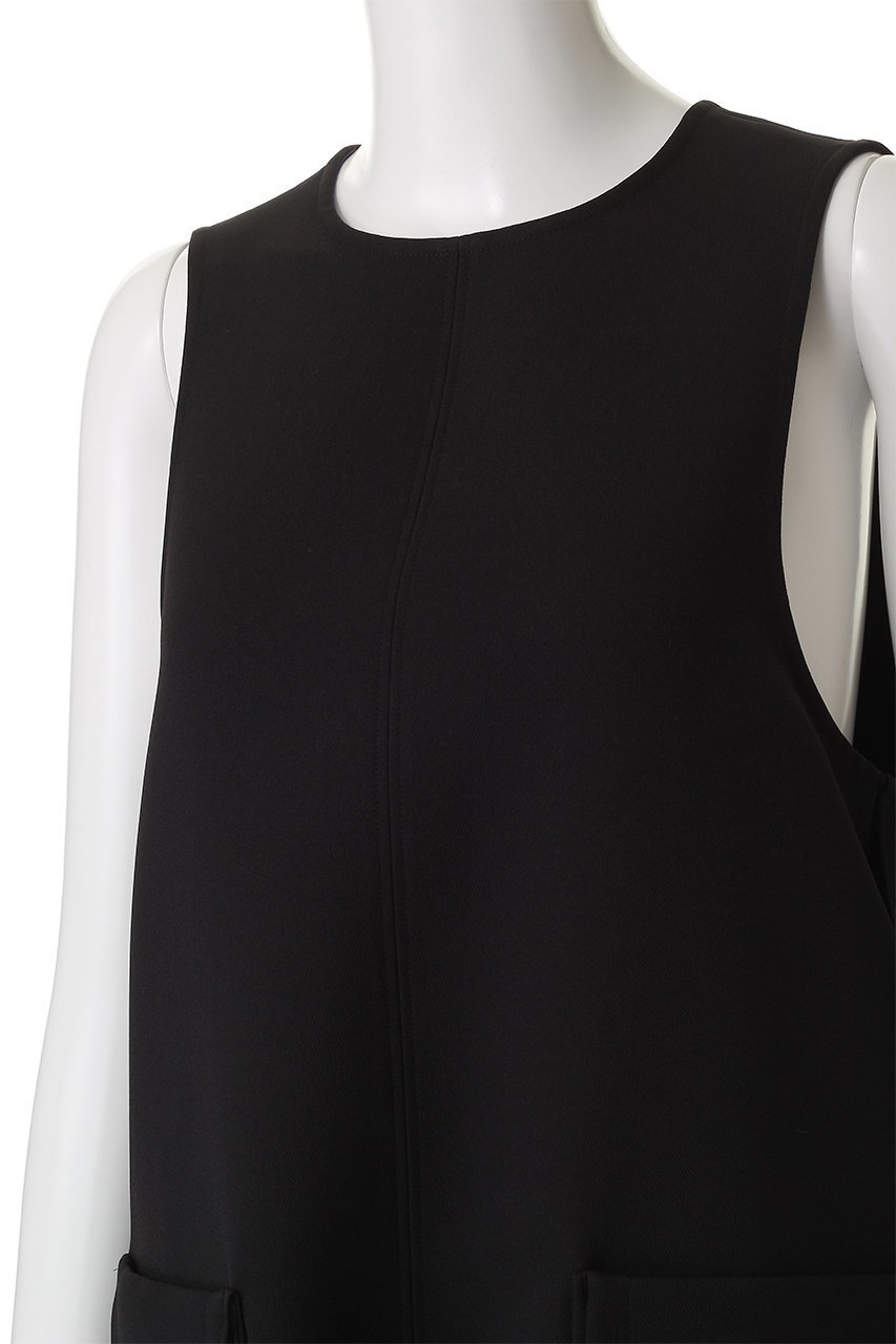 【ランバン オン ブルー/LANVIN en Bleu】のトリプルクロスフレアジャンスカワンピース 人気、トレンドファッション・服の通販 founy(ファニー) 　ファッション　Fashion　レディースファッション　Fashion for Women　ワンピース　Dresses　チュニック　Tunic Tops & Dresses　おすすめ　Recommended / Our Picks　シンプル　Simple, Minimal　ジャケット　Jacket, Outerwear　タートルネック　Turtleneck, High Neck　チュニック　Tunic, Long Top　トリプル　Triple, Three Layers　フレア　Flare, Flared　ロング　Long, Long-Length　冬　Winter / This Winter　秋　Autumn　other-5|ID: prp329100004738899 ipo3291000000035493892