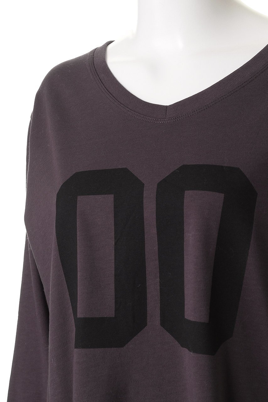 【ガリャルダガランテ/GALLARDAGALANTE】のナンバーTee 人気、トレンドファッション・服の通販 founy(ファニー) 　ファッション　Fashion　レディースファッション　Fashion for Women　トップス・カットソー　Cut & Sew Tops　シャツ・ブラウス・オフィスカジュアル　Elegant Blouses & Button-Ups　ロングTシャツ・Tシャツ　Longline T-Shirts & Tees　カットソー・ベーシックTシャツ　Cut-and-Sewn Tops / Stretch Tees & Basics　スリーブ　Sleeve, Long Sleeve / Short Sleeve　フロント　Front, Front Design　ロング　Long, Long-Length　再入荷　Restock / Back in Stock　other-5|ID: prp329100004738902 ipo3291000000036041589