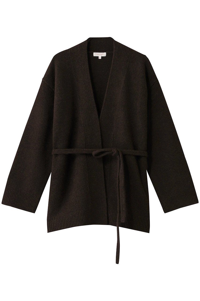 【デミーリー/DEMYLEE】のKALI ヤクウール ロングニットカーディガン インテリア・キッズ・メンズ・レディースファッション・服の通販 founy(ファニー) 　ファッション　Fashion　レディースファッション　Fashion for Women　トップス・カットソー　Cut & Sew Tops　ニット　Knit Tops & Sweaters　カーディガン・羽織り　Layered Style Cardigans　カーディガン　Cardigan, Knitwear　シンプル　Simple, Minimal　新作・新入荷　New Arrivals / New In　ブラウン|ID: prp329100004738915 ipo3291000000034229309
