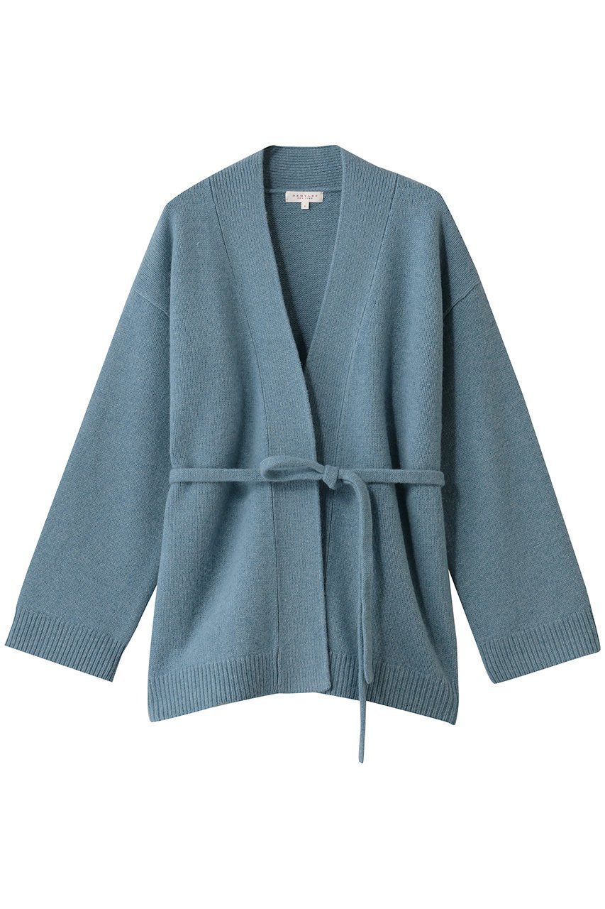 【デミーリー/DEMYLEE】のKALI ヤクウール ロングニットカーディガン インテリア・キッズ・メンズ・レディースファッション・服の通販 founy(ファニー) ファッション Fashion レディースファッション Fashion for Women トップス・カットソー Cut & Sew Tops ニット Knit Tops & Sweaters カーディガン・羽織り Layered Style Cardigans カーディガン Cardigan, Knitwear シンプル Simple, Minimal ブルー|ID: prp329100004738915 ipo3291000000036136617