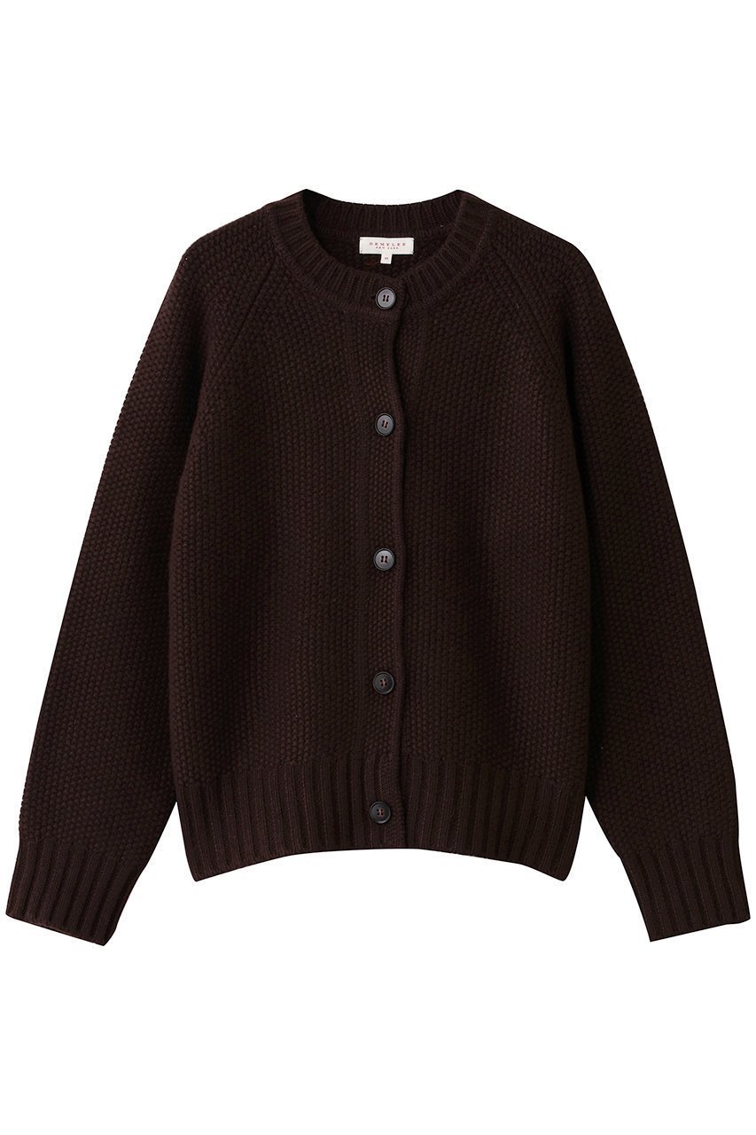 【デミーリー/DEMYLEE】のDAVI メリノウール リラックスフィットカーディガン インテリア・キッズ・メンズ・レディースファッション・服の通販 founy(ファニー) 　ファッション　Fashion　レディースファッション　Fashion for Women　トップス・カットソー　Cut & Sew Tops　ニット　Knit Tops & Sweaters　カーディガン・羽織り　Layered Style Cardigans　なめらか　Smooth, Silky Texture　カットソー　Cut and Sewn Top　カーディガン　Cardigan, Knitwear　フィット　Fit, Slim Fit　リラックス　Relax, Relaxed Fit　ブラウン|ID: prp329100004738917 ipo3291000000036136627