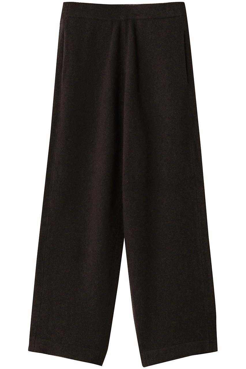 【デミーリー/DEMYLEE】のNOA ヤクウール ニットパンツ インテリア・キッズ・メンズ・レディースファッション・服の通販 founy(ファニー) ファッション Fashion レディースファッション Fashion for Women パンツ Pants & Trousers ジャケット Jacket, Outerwear ブラウン|ID: prp329100004738919 ipo3291000000035493905