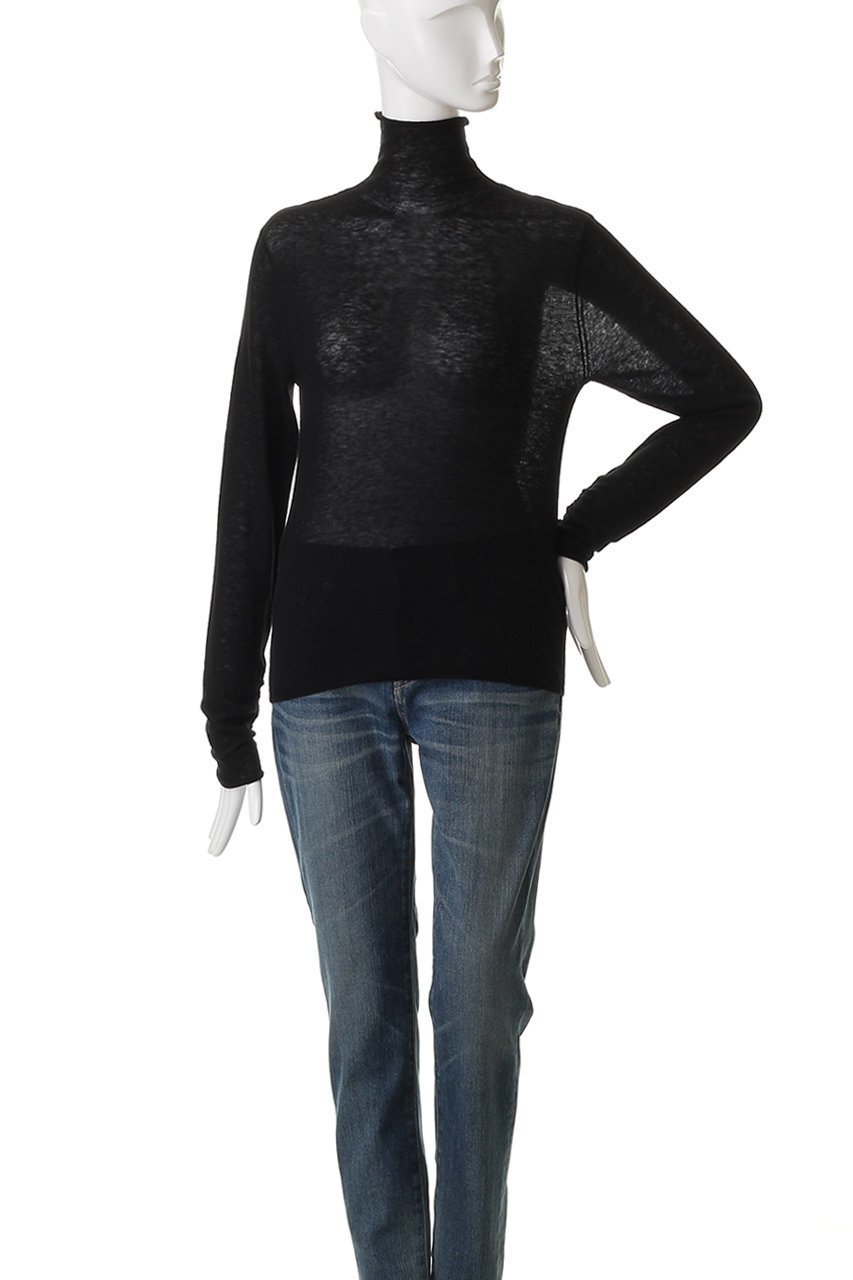 【マリリンムーン/MARILYN MOON】の16Gシアーウールハイネックニット 人気、トレンドファッション・服の通販 founy(ファニー) 　ファッション　Fashion　レディースファッション　Fashion for Women　トップス・カットソー　Cut & Sew Tops　ニット　Knit Tops & Sweaters　カジュアルプルオーバー・ニットトップス　Pullovers & Knit Tops / Casual Pullovers　おすすめ　Recommended / Our Picks　なめらか　Smooth, Silky Texture　インナー　Innerwear　キャミソール　Camisole, Spaghetti Strap Top　シアー　Sheer, See-Through　シャーリング　Shirring, Ruched　ハイネック　High Neck, Mock Neck　ルーズ　Loose, Oversized　人気　Popular, Best Seller　冬　Winter / This Winter　other-2|ID: prp329100004738921 ipo3291000000036136637