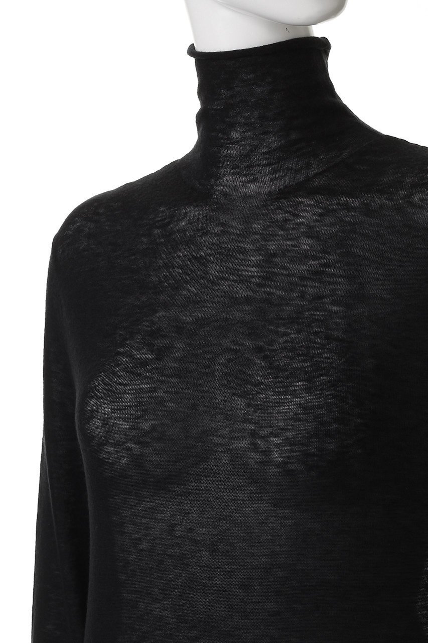 【マリリンムーン/MARILYN MOON】の16Gシアーウールハイネックニット 人気、トレンドファッション・服の通販 founy(ファニー) 　ファッション　Fashion　レディースファッション　Fashion for Women　トップス・カットソー　Cut & Sew Tops　ニット　Knit Tops & Sweaters　カジュアルプルオーバー・ニットトップス　Pullovers & Knit Tops / Casual Pullovers　おすすめ　Recommended / Our Picks　なめらか　Smooth, Silky Texture　インナー　Innerwear　キャミソール　Camisole, Spaghetti Strap Top　シアー　Sheer, See-Through　シャーリング　Shirring, Ruched　ハイネック　High Neck, Mock Neck　ルーズ　Loose, Oversized　人気　Popular, Best Seller　冬　Winter / This Winter　other-5|ID: prp329100004738921 ipo3291000000036136640