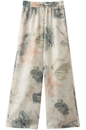 【プルミエ アロンディスモン/1er Arrondissement】 アートプリントパンツ人気、トレンドファッション・服の通販 founy(ファニー) ファッション Fashion レディースファッション Fashion for Women パンツ Pants & Trousers おすすめ Recommended / Our Picks プリント Print, Printed Pattern ロング Long, Long-Length 新作・新入荷 New Arrivals / New In |ID:prp329100004738923