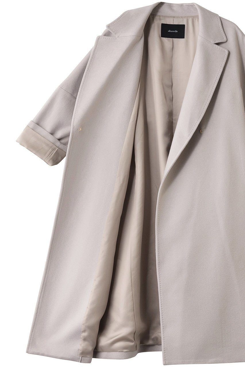 【アルアバイル/allureville】のWEB限定 カシミヤビーバーコート 人気、トレンドファッション・服の通販 founy(ファニー) 　ファッション　Fashion　レディースファッション　Fashion for Women　アウター　Coat / Outerwear Collection　コート・ロングコート・ピーコート　Long Coats, Peacoats & More　なめらか　Smooth, Silky Texture　ロング　Long, Long-Length　別注　Limited Edition, Custom Order　新作・新入荷　New Arrivals / New In　A/W・秋冬　Autumn/Winter　other-6|ID: prp329100004738930 ipo3291000000034229427