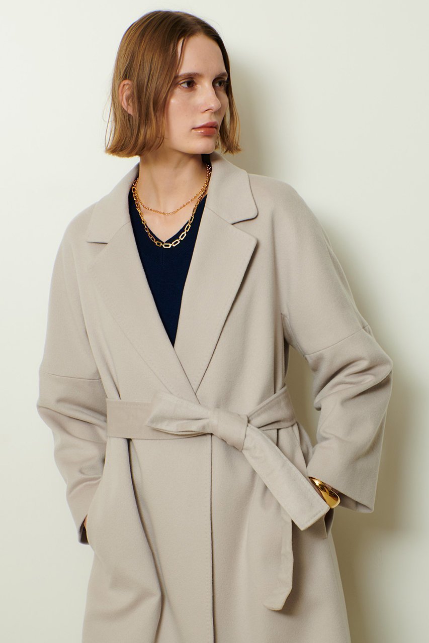 【アルアバイル/allureville】のWEB限定 カシミヤビーバーコート 人気、トレンドファッション・服の通販 founy(ファニー) 　ファッション　Fashion　レディースファッション　Fashion for Women　アウター　Coat / Outerwear Collection　コート・ロングコート・ピーコート　Long Coats, Peacoats & More　なめらか　Smooth, Silky Texture　ロング　Long, Long-Length　別注　Limited Edition, Custom Order　新作・新入荷　New Arrivals / New In　A/W・秋冬　Autumn/Winter　other-8|ID: prp329100004738930 ipo3291000000034229429