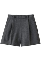 【アルアバイル/allureville】のメルトンショートパンツ 人気、トレンドファッション・服の通販 founy(ファニー) ファッション Fashion レディースファッション Fashion for Women パンツ Pants & Trousers ショートパンツ・ハーフパンツ High-Waisted & Relaxed Shorts ウォーム Warm Fabric ショート Short, Short Length メルトン Melton, Heavy Wool ロング Long, Long-Length 新作・新入荷 New Arrivals / New In A/W・秋冬 Autumn/Winter thumbnail グレー|ID: prp329100004738932 ipo3291000000034229441
