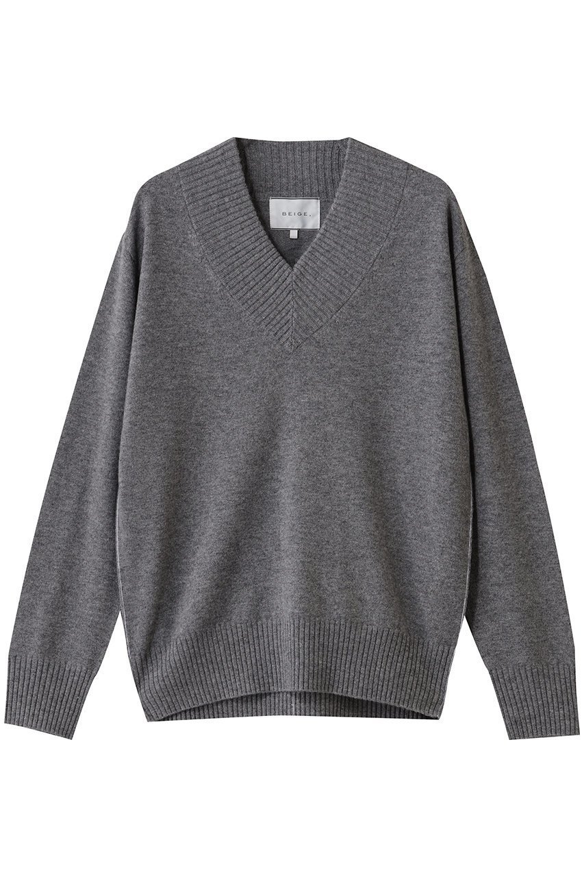 【ベイジ,/BEIGE,】のPOMPE(ポンプ)/ウールカシミヤ配色ラインVネックニット 人気、トレンドファッション・服の通販 founy(ファニー) 　ファッション　Fashion　レディースファッション　Fashion for Women　トップス・カットソー　Cut & Sew Tops　ニット　Knit Tops & Sweaters　カジュアルプルオーバー・ニットトップス　Pullovers & Knit Tops / Casual Pullovers　Vネックトップス　V-Neck Tops / V-Cut Neckline Shirts　バランス　Balance, Style Balance　ベーシック　Basic, Essential　新作・新入荷　New Arrivals / New In　A/W・秋冬　Autumn/Winter　 other-1|ID: prp329100004738936 ipo3291000000034229475