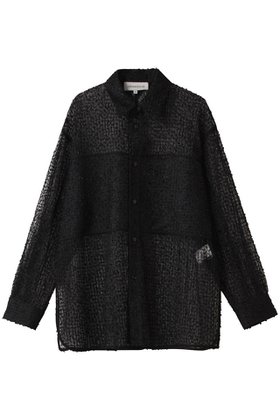 【デパリエ/DEPAREILLE】のチュールエンブロイダリーシャツ 人気、トレンドファッション・服の通販 founy(ファニー) ファッション Fashion レディースファッション Fashion for Women トップス・カットソー Cut & Sew Tops シャツ・ブラウス・オフィスカジュアル Elegant Blouses & Button-Ups エンブロイダリー Embroidery Design スリーブ Sleeve, Long Sleeve / Short Sleeve チュール Tulip, Tulip Motif ボトム Bottoms, Lower Wear ロング Long, Long-Length 新作・新入荷 New Arrivals / New In |ID:prp329100004738945