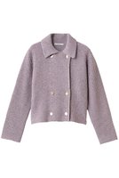 【アナイ/ANAYI】のカラーミックスボクシーJKカーディガン 人気、トレンドファッション・服の通販 founy(ファニー) ファッション Fashion レディースファッション Fashion for Women トップス・カットソー Cut & Sew Tops ニット Knit Tops & Sweaters カーディガン・羽織り Layered Style Cardigans カーディガン Cardigan, Knitwear ショート Short, Short Length ジャケット Jacket, Outerwear トレンド Trend, Trending Now バランス Balance, Style Balance ミックス Mix, Mixed Style ワイド Wide, Wide Fit エレガント 上品 Elegant 新作・新入荷 New Arrivals / New In |ID:prp329100004738949