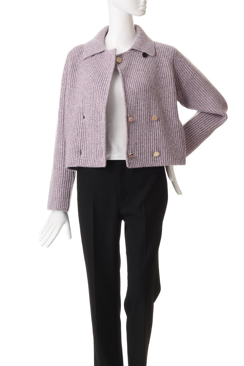 【アナイ/ANAYI】のカラーミックスボクシーJKカーディガン 人気、トレンドファッション・服の通販 founy(ファニー) 　ファッション　Fashion　レディースファッション　Fashion for Women　トップス・カットソー　Cut & Sew Tops　ニット　Knit Tops & Sweaters　カーディガン・羽織り　Layered Style Cardigans　カーディガン　Cardigan, Knitwear　ショート　Short, Short Length　ジャケット　Jacket, Outerwear　トレンド　Trend, Trending Now　バランス　Balance, Style Balance　ミックス　Mix, Mixed Style　ワイド　Wide, Wide Fit　エレガント 上品　Elegant　新作・新入荷　New Arrivals / New In　other-7|ID: prp329100004738949 ipo3291000000034229585