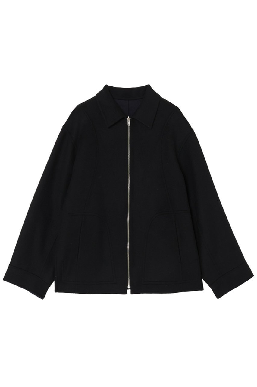 【ミラ ショーン バイ チカ キサダ/mila schon by chika kisada】のリバーシブル ウール ジップコート 人気、トレンドファッション・服の通販 founy(ファニー) 　ファッション　Fashion　レディースファッション　Fashion for Women　アウター　Coat / Outerwear Collection　コート・ロングコート・ピーコート　Long Coats, Peacoats & More　ショート　Short, Short Length　リバーシブル　Reversible, Two-Sided　 other-1|ID: prp329100004738951 ipo3291000000036136692