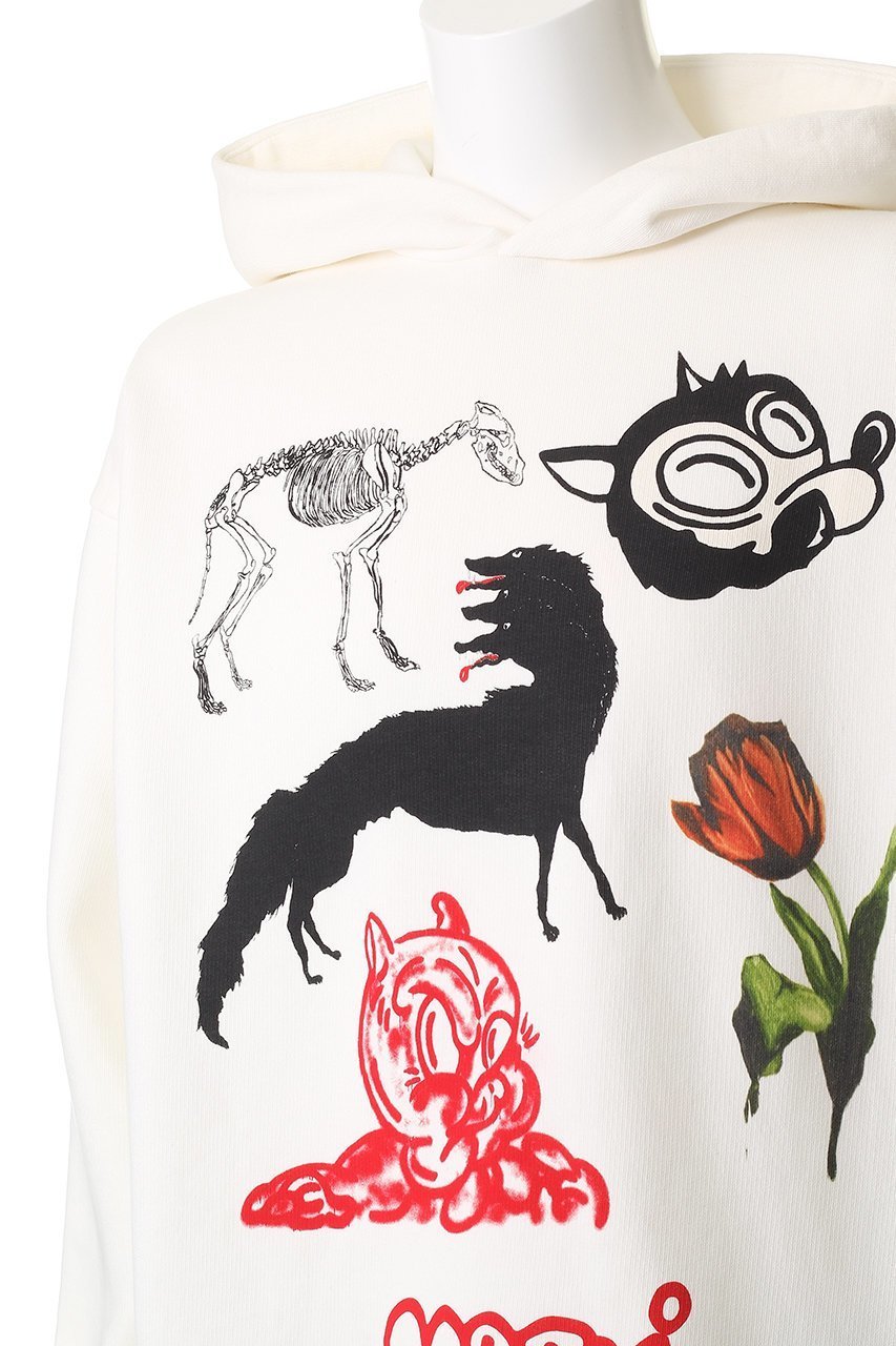 【マルニ/MARNI / MEN】の【MEN】プリントパーカー 人気、トレンドファッション・服の通販 founy(ファニー) 　ファッション　Fashion　メンズファッション　Fashion for Men　トップス・カットソー　Cut & Sew Tops　パーカー・フーディー / カジュアルコーデ　Hoodies & Parkas　メンズシャツ　Shirts　パーカー　Hoodie, Parka　プリント　Print, Printed Pattern　ボトム　Bottoms, Lower Wear　ロング　Long, Long-Length　ロンドン　London Style, British Inspired　新作・新入荷　New Arrivals / New In　other-5|ID: prp329100004738959 ipo3291000000034229655