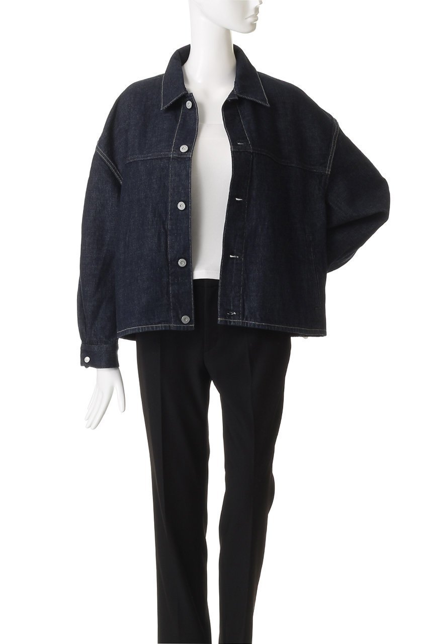 【スタニングルアー/STUNNING LURE】のオーバースリーブクロスデニムジャケット 人気、トレンドファッション・服の通販 founy(ファニー) 　ファッション　Fashion　レディースファッション　Fashion for Women　アウター　Coat / Outerwear Collection　レディースジャケット・軽アウター　Jackets　デニムジャケット / カジュアルアウター　Denim Jackets　ジャケット　Jacket, Outerwear　デニム　Denim, Jeans Material　フォルム　Silhouette, Form　other-8|ID: prp329100004738963 ipo3291000000034255754