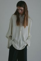 【エトレトウキョウ/ETRE TOKYO】のキャンディースリーブシルキーシャツ ホワイト|ID: prp329100004739942 ipo3291000000034240624