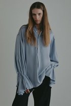 【エトレトウキョウ/ETRE TOKYO】のキャンディースリーブシルキーシャツ ブルー|ID: prp329100004739942 ipo3291000000034240625