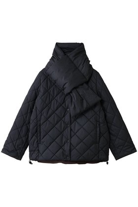 【エコアルフ/ECOALF】 【10/28 8:00販売開始】【ELLE SHOP限定】マフラー付きリバーシブルキルティングジャケット人気、トレンドファッション・服の通販 founy(ファニー) ファッション Fashion レディースファッション Fashion for Women アウター Coat / Outerwear Collection レディースジャケット・軽アウター Jackets ブルゾンジャケット・スポーティアウター Blouson Jackets マフラー・スヌード / 冬小物の定番 Scarves & Mufflers おすすめ Recommended / Our Picks キルティング Quilted, Quilting ジャケット Jacket, Outerwear スポーティ Sporty, Casual Athletic ドローコード Drawcord, Drawstring Cord フィット Fit, Slim Fit フロント Front, Front Design ブルゾン Blouson, Bomber Jacket マフラー Scarf, Muffler モダン Modern, Contemporary リバーシブル Reversible, Two-Sided リラックス Relax, Relaxed Fit エレガント 上品 Elegant 新作・新入荷 New Arrivals / New In 防寒 Cold Protection, Winter-Ready |ID:prp329100004739943