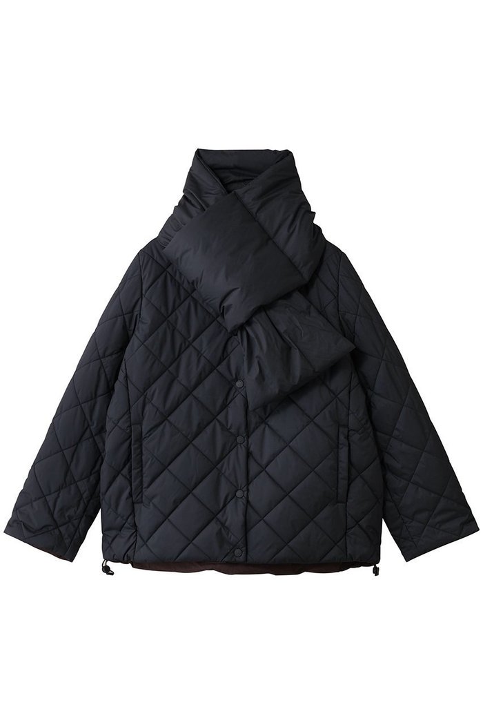 【エコアルフ/ECOALF】の【ELLE SHOP限定】マフラー付きリバーシブルキルティングジャケット インテリア・キッズ・メンズ・レディースファッション・服の通販 founy(ファニー) https://founy.com/ ファッション Fashion レディースファッション Fashion for Women アウター Coat / Outerwear Collection レディースジャケット・軽アウター Jackets ブルゾンジャケット・スポーティアウター Blouson Jackets マフラー・スヌード / 冬小物の定番 Scarves & Mufflers おすすめ Recommended / Our Picks キルティング Quilted, Quilting ジャケット Jacket, Outerwear スポーティ Sporty, Casual Athletic ドローコード Drawcord, Drawstring Cord フィット Fit, Slim Fit フロント Front, Front Design ブルゾン Blouson, Bomber Jacket マフラー Scarf, Muffler モダン Modern, Contemporary リバーシブル Reversible, Two-Sided リラックス Relax, Relaxed Fit エレガント 上品 Elegant 防寒 Cold Protection, Winter-Ready |ID: prp329100004739943 ipo3291000000035385180