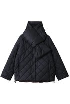 【エコアルフ/ECOALF】の【ELLE SHOP限定】マフラー付きリバーシブルキルティングジャケット ネイビー×ブラウン|ID: prp329100004739943 ipo3291000000035385181