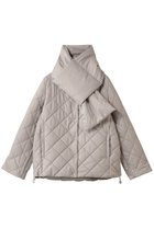 【エコアルフ/ECOALF】の【ELLE SHOP限定】マフラー付きリバーシブルキルティングジャケット ベージュ×カーキ|ID: prp329100004739943 ipo3291000000035385183