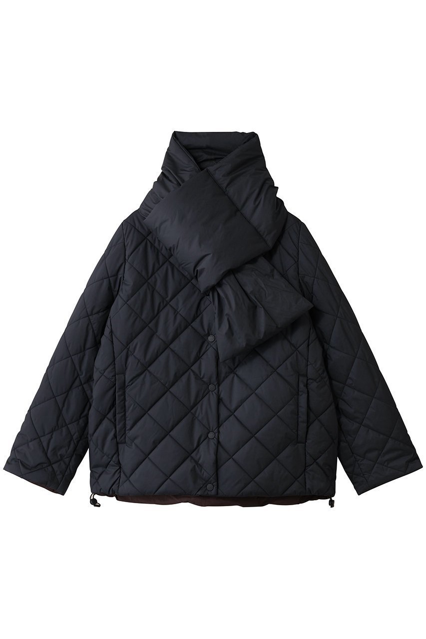 【エコアルフ/ECOALF】の【ELLE SHOP限定】マフラー付きリバーシブルキルティングジャケット 人気、トレンドファッション・服の通販 founy(ファニー) ファッション Fashion レディースファッション Fashion for Women アウター Coat / Outerwear Collection レディースジャケット・軽アウター Jackets ブルゾンジャケット・スポーティアウター Blouson Jackets マフラー・スヌード / 冬小物の定番 Scarves & Mufflers おすすめ Recommended / Our Picks キルティング Quilted, Quilting ジャケット Jacket, Outerwear スポーティ Sporty, Casual Athletic ドローコード Drawcord, Drawstring Cord フィット Fit, Slim Fit フロント Front, Front Design ブルゾン Blouson, Bomber Jacket マフラー Scarf, Muffler モダン Modern, Contemporary リバーシブル Reversible, Two-Sided リラックス Relax, Relaxed Fit エレガント 上品 Elegant 防寒 Cold Protection, Winter-Ready other-1|ID: prp329100004739943 ipo3291000000035745880