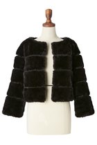 【デイジーリン/DAISY LIN】のLove Fur Jacket “Black Princess” ブラックブラック|ID:prp329100004739948