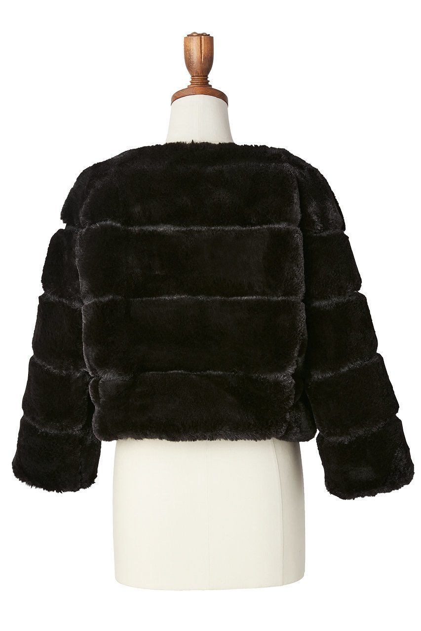 【デイジーリン/DAISY LIN】のLove Fur Jacket “Black Princess” 人気、トレンドファッション・服の通販 founy(ファニー) 　ファッション　Fashion　レディースファッション　Fashion for Women　アウター　Coat / Outerwear Collection　レディースジャケット・軽アウター　Jackets　インナー　Innerwear　洗える　Machine Washable　サテン　Satin, Glossy Fabric　ショート　Short, Short Length　シルク　Silk, 100% Silk　ジャケット　Jacket, Outerwear　ストレッチ　Stretch, Stretchy Fabric　なめらか　Smooth, Silky Texture　バランス　Balance, Style Balance　ポケット　Pocket, Pocket Detail　防寒　Cold Protection, Winter-Ready　モダン　Modern, Contemporary　ラグジュアリー　Luxury, Elegant　リアル　Real, Realistic　レース　Lace, Lace Fabric　ワイド　Wide, Wide Fit　冬　Winter / This Winter　other-2|ID: prp329100004739948 ipo3291000000036566676
