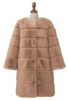 【デイジーリン/DAISY LIN】のLove Fur POODLE COAT アーモンドブラウン|ID:prp329100004739949