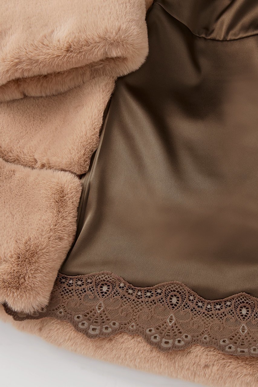 【デイジーリン/DAISY LIN】のLove Fur POODLE COAT 人気、トレンドファッション・服の通販 founy(ファニー) ファッション Fashion レディースファッション Fashion for Women アウター Coat / Outerwear Collection コート・ロングコート・ピーコート Long Coats, Peacoats & More サテン Satin, Glossy Fabric シンプル Simple, Minimal ストレッチ Stretch, Stretchy Fabric ダウン Down, Puffer なめらか Smooth, Silky Texture フロント Front, Front Design ポケット Pocket, Pocket Detail リアル Real, Realistic レース Lace, Lace Fabric ロング Long, Long-Length 冬 Winter / This Winter other-6|ID: prp329100004739949 ipo3291000000035748015