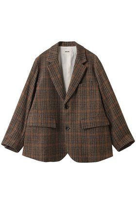 【オブラダ/Oblada】 UNCONSTRUCTION ジャケット(GUN CLUB CH)人気、トレンドファッション・服の通販 founy(ファニー) ファッション Fashion レディースファッション Fashion for Women アウター Coat / Outerwear Collection レディースジャケット・軽アウター Jackets シンプル Simple, Minimal ジャケット Jacket, Outerwear スラックス Slacks, Dress Pants チェック Check, Plaid, Tartan デニム Denim, Jeans Material マニッシュ Mannish, Boyish モダン Modern, Contemporary エレガント 上品 Elegant 新作・新入荷 New Arrivals / New In |ID:prp329100004739950