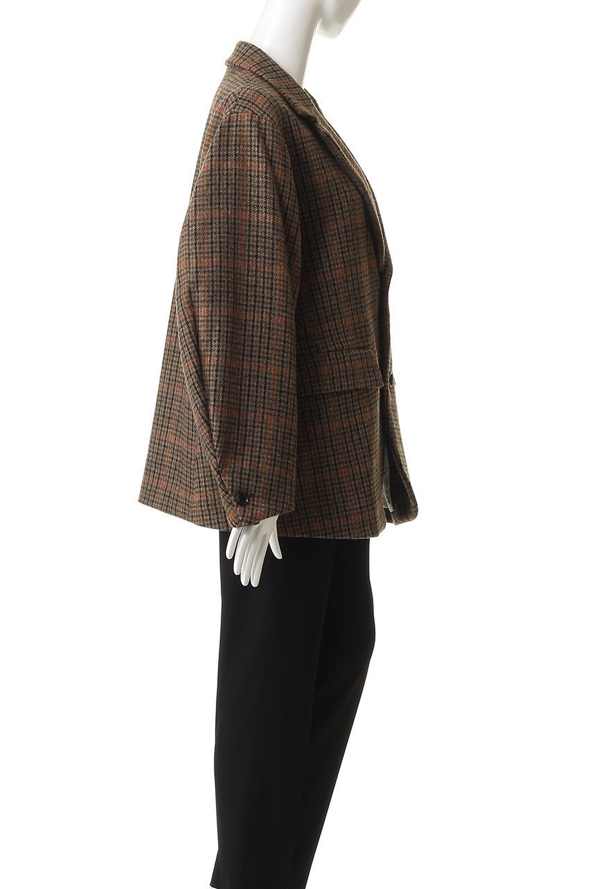 【オブラダ/Oblada】のUNCONSTRUCTION ジャケット(GUN CLUB CH) 人気、トレンドファッション・服の通販 founy(ファニー) 　ファッション　Fashion　レディースファッション　Fashion for Women　アウター　Coat / Outerwear Collection　レディースジャケット・軽アウター　Jackets　シンプル　Simple, Minimal　ジャケット　Jacket, Outerwear　スラックス　Slacks, Dress Pants　チェック　Check, Plaid, Tartan　デニム　Denim, Jeans Material　マニッシュ　Mannish, Boyish　モダン　Modern, Contemporary　エレガント 上品　Elegant　新作・新入荷　New Arrivals / New In　other-3|ID: prp329100004739950 ipo3291000000034240718