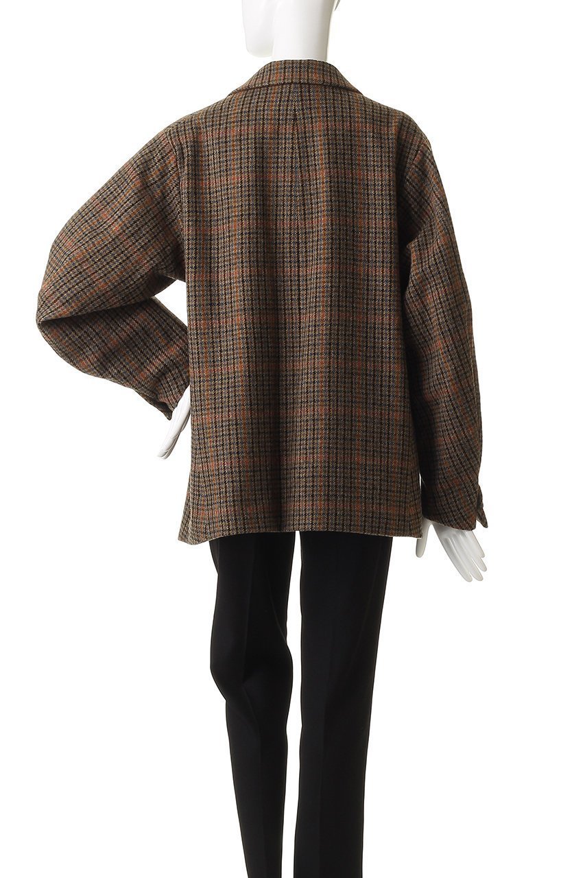 【オブラダ/Oblada】のUNCONSTRUCTION ジャケット(GUN CLUB CH) 人気、トレンドファッション・服の通販 founy(ファニー) 　ファッション　Fashion　レディースファッション　Fashion for Women　アウター　Coat / Outerwear Collection　レディースジャケット・軽アウター　Jackets　シンプル　Simple, Minimal　ジャケット　Jacket, Outerwear　スラックス　Slacks, Dress Pants　チェック　Check, Plaid, Tartan　デニム　Denim, Jeans Material　マニッシュ　Mannish, Boyish　モダン　Modern, Contemporary　エレガント 上品　Elegant　新作・新入荷　New Arrivals / New In　other-4|ID: prp329100004739950 ipo3291000000034240719