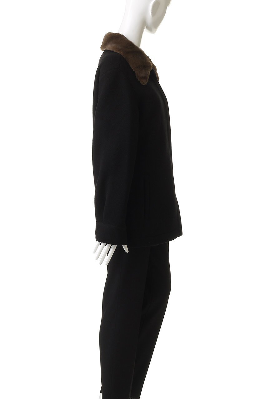 【ヌメロ ヴェントゥーノ/N°21】のフェイクファーカラーショートコート 人気、トレンドファッション・服の通販 founy(ファニー) 　ファッション　Fashion　レディースファッション　Fashion for Women　アウター　Coat / Outerwear Collection　コート・ロングコート・ピーコート　Long Coats, Peacoats & More　エレガント 上品　Elegant　ショート　Short, Short Length　スリーブ　Sleeve, Long Sleeve / Short Sleeve　ロング　Long, Long-Length　新作・新入荷　New Arrivals / New In　A/W・秋冬　Autumn/Winter　other-3|ID: prp329100004739961 ipo3291000000034240805
