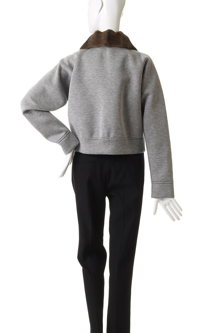 【ヌメロ ヴェントゥーノ/N°21】のフェイクファーカラージップアップ ブルゾン 人気、トレンドファッション・服の通販 founy(ファニー) 　ファッション　Fashion　レディースファッション　Fashion for Women　アウター　Coat / Outerwear Collection　レディースジャケット・軽アウター　Jackets　ブルゾンジャケット・スポーティアウター　Blouson Jackets　エレガント 上品　Elegant　ジャケット　Jacket, Outerwear　スタイリッシュ　Stylish, Fashionable　スポーティ　Sporty, Casual Athletic　スリーブ　Sleeve, Long Sleeve / Short Sleeve　ブルゾン　Blouson, Bomber Jacket　ロング　Long, Long-Length　定番　Standard, Basic Item　新作・新入荷　New Arrivals / New In　A/W・秋冬　Autumn/Winter　other-4|ID: prp329100004739963 ipo3291000000034240821