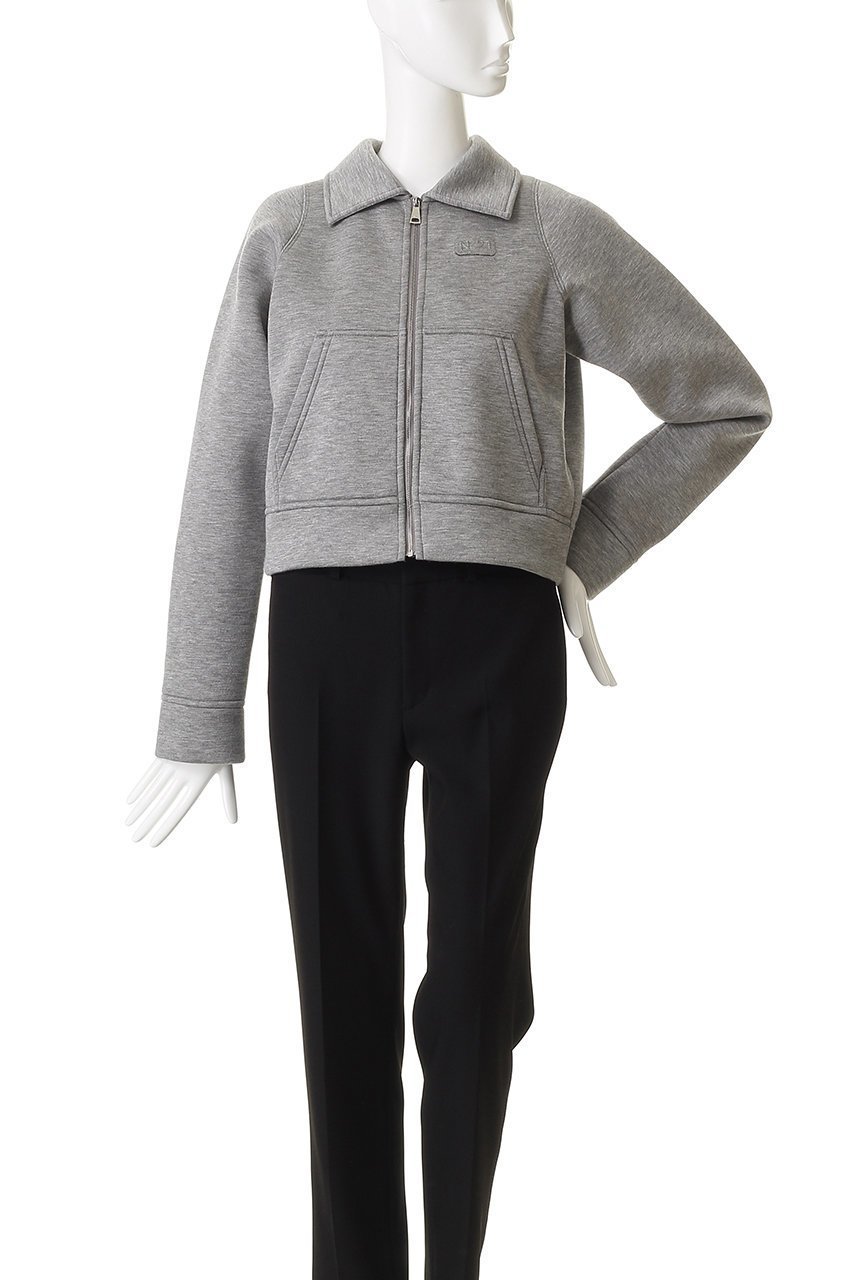 【ヌメロ ヴェントゥーノ/N°21】のフェイクファーカラージップアップ ブルゾン 人気、トレンドファッション・服の通販 founy(ファニー) 　ファッション　Fashion　レディースファッション　Fashion for Women　アウター　Coat / Outerwear Collection　レディースジャケット・軽アウター　Jackets　ブルゾンジャケット・スポーティアウター　Blouson Jackets　エレガント 上品　Elegant　ジャケット　Jacket, Outerwear　スタイリッシュ　Stylish, Fashionable　スポーティ　Sporty, Casual Athletic　スリーブ　Sleeve, Long Sleeve / Short Sleeve　ブルゾン　Blouson, Bomber Jacket　ロング　Long, Long-Length　定番　Standard, Basic Item　新作・新入荷　New Arrivals / New In　A/W・秋冬　Autumn/Winter　other-7|ID: prp329100004739963 ipo3291000000034240825