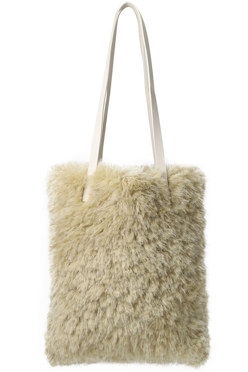 【ガリャルダガランテ/GALLARDAGALANTE】の【2.718】フェイクカシミヤトート インテリア・キッズ・メンズ・レディースファッション・服の通販 founy(ファニー) 　ファッション　Fashion　レディースファッション　Fashion for Women　バッグ　Bags　A/W・秋冬　Autumn/Winter　レモンイエロー|ID: prp329100004739972 ipo3291000000034240884