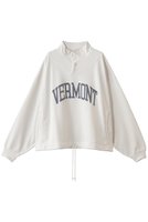 【ガリャルダガランテ/GALLARDAGALANTE】の【REMI RELIEF】SP加工スポーツスウェットクルー 人気、トレンドファッション・服の通販 founy(ファニー) ファッション Fashion レディースファッション Fashion for Women トップス・カットソー Cut & Sew Tops シャツ・ブラウス・オフィスカジュアル Elegant Blouses & Button-Ups レディースパーカー・カジュアルフーディー Casual Hoodies & Sweatshirts ロングTシャツ・Tシャツ Longline T-Shirts & Tees スウェット・クルーネックトップス Sweatshirts & Crewnecks / Relaxed Fit Sweat Tops カットソー・ベーシックTシャツ Cut-and-Sewn Tops / Stretch Tees & Basics スウェット / スエット Sweatshirt, Sweatwear スラックス Slacks, Dress Pants フロント Front, Front Design 新作・新入荷 New Arrivals / New In A/W・秋冬 Autumn/Winter |ID:prp329100004739983