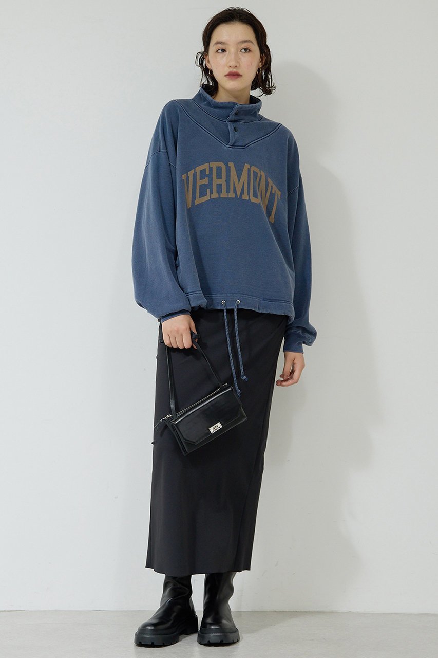 【ガリャルダガランテ/GALLARDAGALANTE】の【REMI RELIEF】SP加工スポーツスウェットクルー 人気、トレンドファッション・服の通販 founy(ファニー) 　ファッション　Fashion　レディースファッション　Fashion for Women　トップス・カットソー　Cut & Sew Tops　シャツ・ブラウス・オフィスカジュアル　Elegant Blouses & Button-Ups　レディースパーカー・カジュアルフーディー　Casual Hoodies & Sweatshirts　ロングTシャツ・Tシャツ　Longline T-Shirts & Tees　スウェット・クルーネックトップス　Sweatshirts & Crewnecks / Relaxed Fit Sweat Tops　カットソー・ベーシックTシャツ　Cut-and-Sewn Tops / Stretch Tees & Basics　スウェット / スエット　Sweatshirt, Sweatwear　スラックス　Slacks, Dress Pants　フロント　Front, Front Design　A/W・秋冬　Autumn/Winter　other-7|ID: prp329100004739983 ipo3291000000034515114