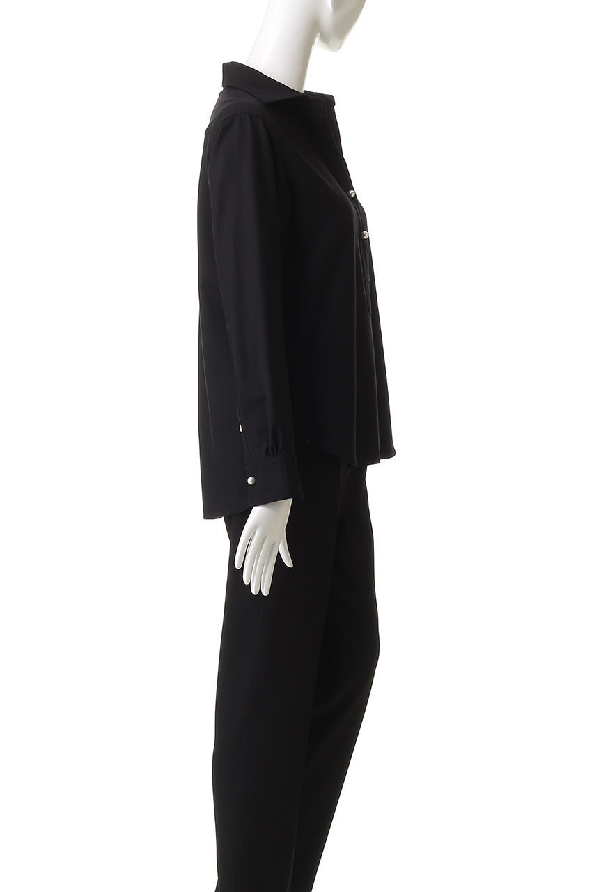 【マルティニーク/martinique】の《定番》サキソニーパールスキッパー 人気、トレンドファッション・服の通販 founy(ファニー) ファッション Fashion レディースファッション Fashion for Women トップス・カットソー Cut & Sew Tops シャツ・ブラウス・オフィスカジュアル Elegant Blouses & Button-Ups スキッパー Skipper, Open Collar スリーブ Sleeve, Long Sleeve / Short Sleeve パール Pearl, Pearl Accent ロング Long, Long-Length エレガント 上品 Elegant 定番 Standard, Basic Item other-3|ID: prp329100004739986 ipo3291000000035972121