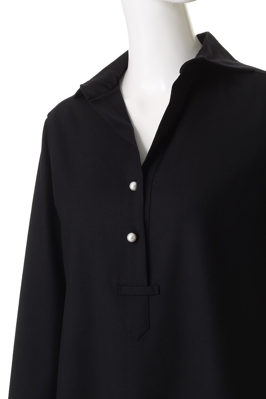 【マルティニーク/martinique】の《定番》サキソニーパールスキッパー 人気、トレンドファッション・服の通販 founy(ファニー) ファッション Fashion レディースファッション Fashion for Women トップス・カットソー Cut & Sew Tops シャツ・ブラウス・オフィスカジュアル Elegant Blouses & Button-Ups スキッパー Skipper, Open Collar スリーブ Sleeve, Long Sleeve / Short Sleeve パール Pearl, Pearl Accent ロング Long, Long-Length エレガント 上品 Elegant 定番 Standard, Basic Item other-5|ID: prp329100004739986 ipo3291000000035972123